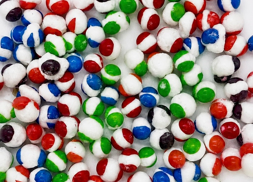 Berry puff pops